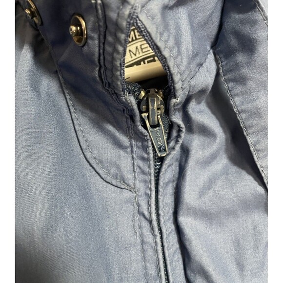 Vintage 80s Members Only Jacket Made in Korea Size 36 Light Blue Racer Bomber - Picture 4 of 13